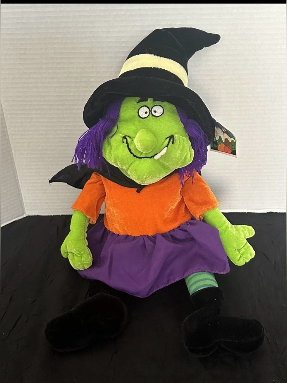 Vintage Halloween Witch Plush Doll
Sugar Loaf 16" NWT